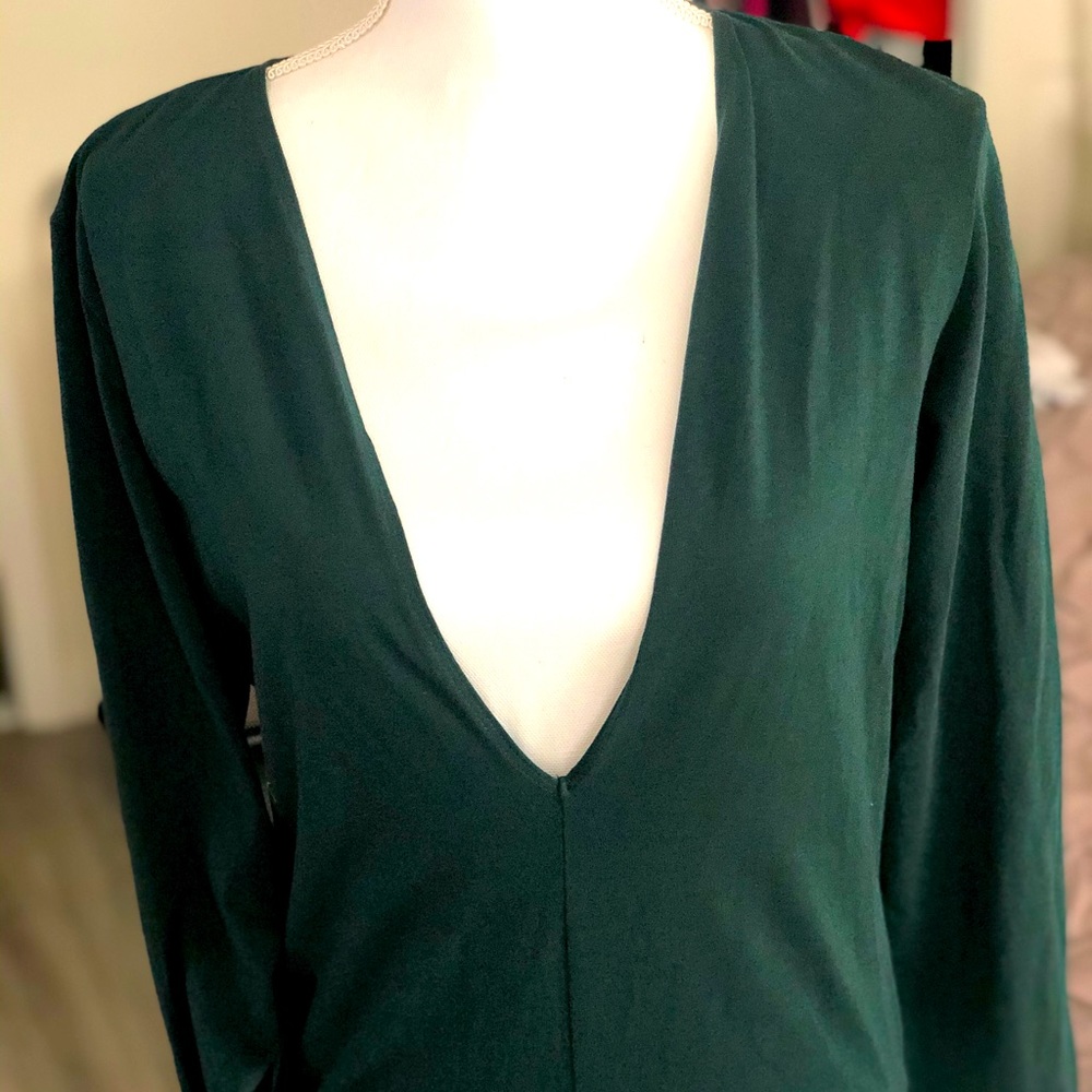 Pine green bodysuit